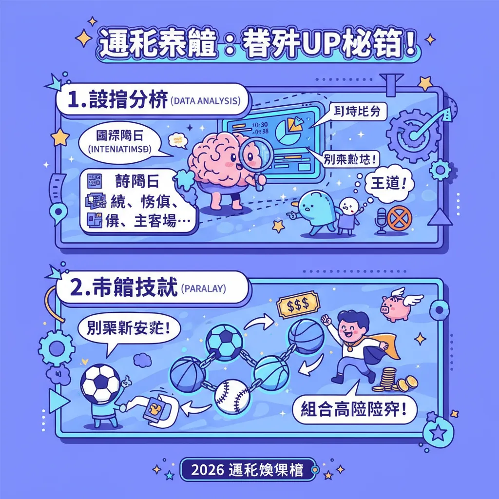 運彩娛樂城怎麼玩？善用數據分析與串關技巧提高勝率