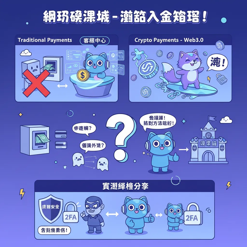 網路娛樂城新手教學：加密貨幣入金與帳號安全實測