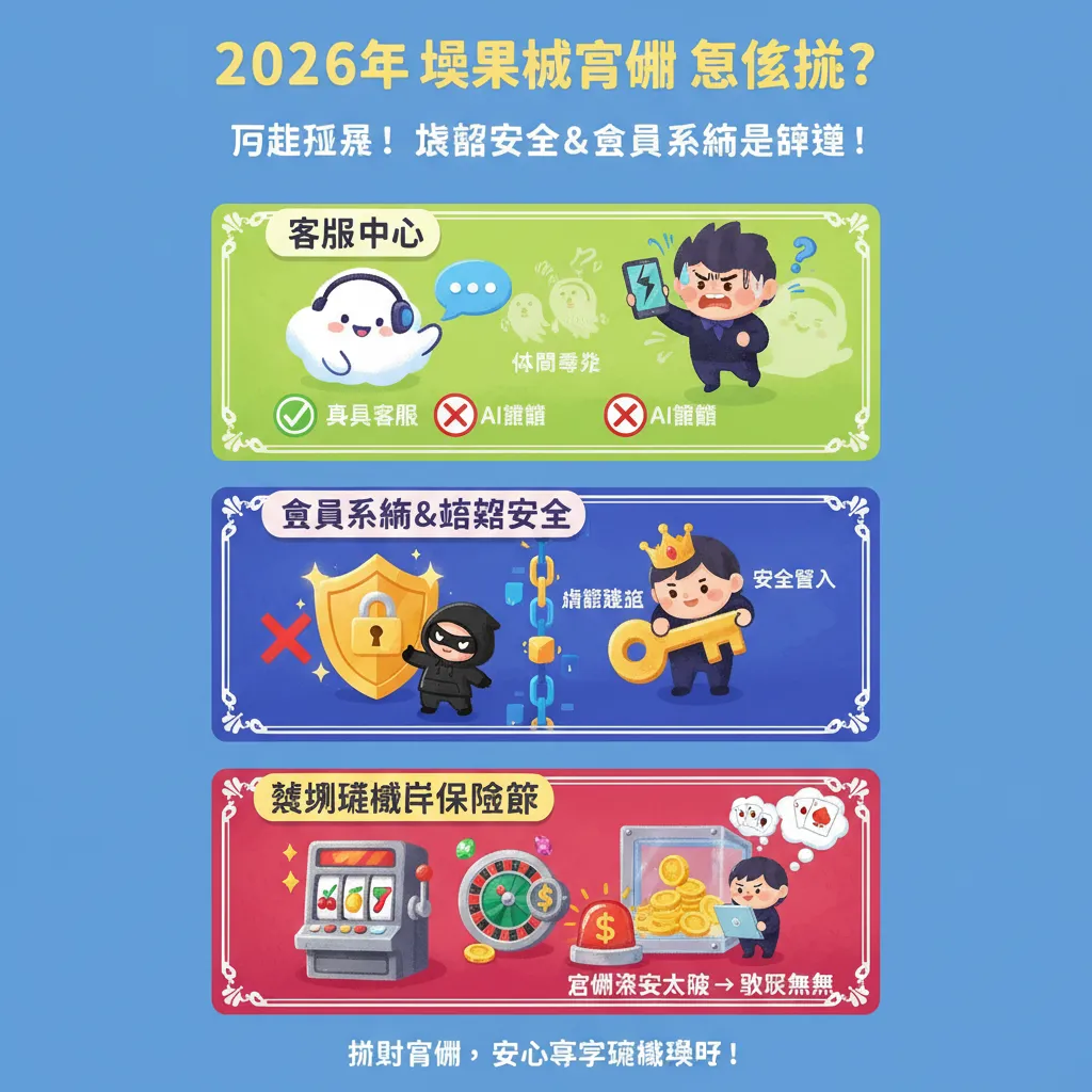 娛樂城官網怎麼挑？會員系統與帳號安全檢查清單