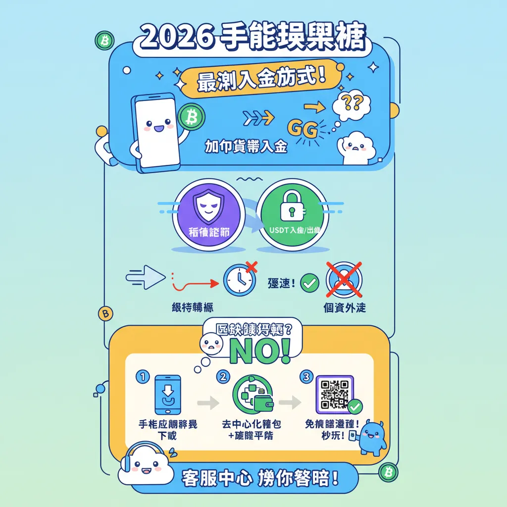 手機娛樂城新手教學：加密貨幣入金與帳號安全重點
