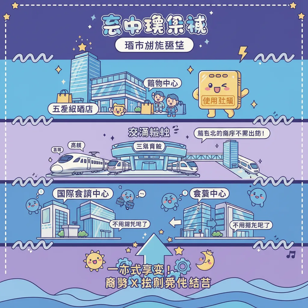 臺中娛樂城結合五星級酒店，升級城市一站式購物體驗
