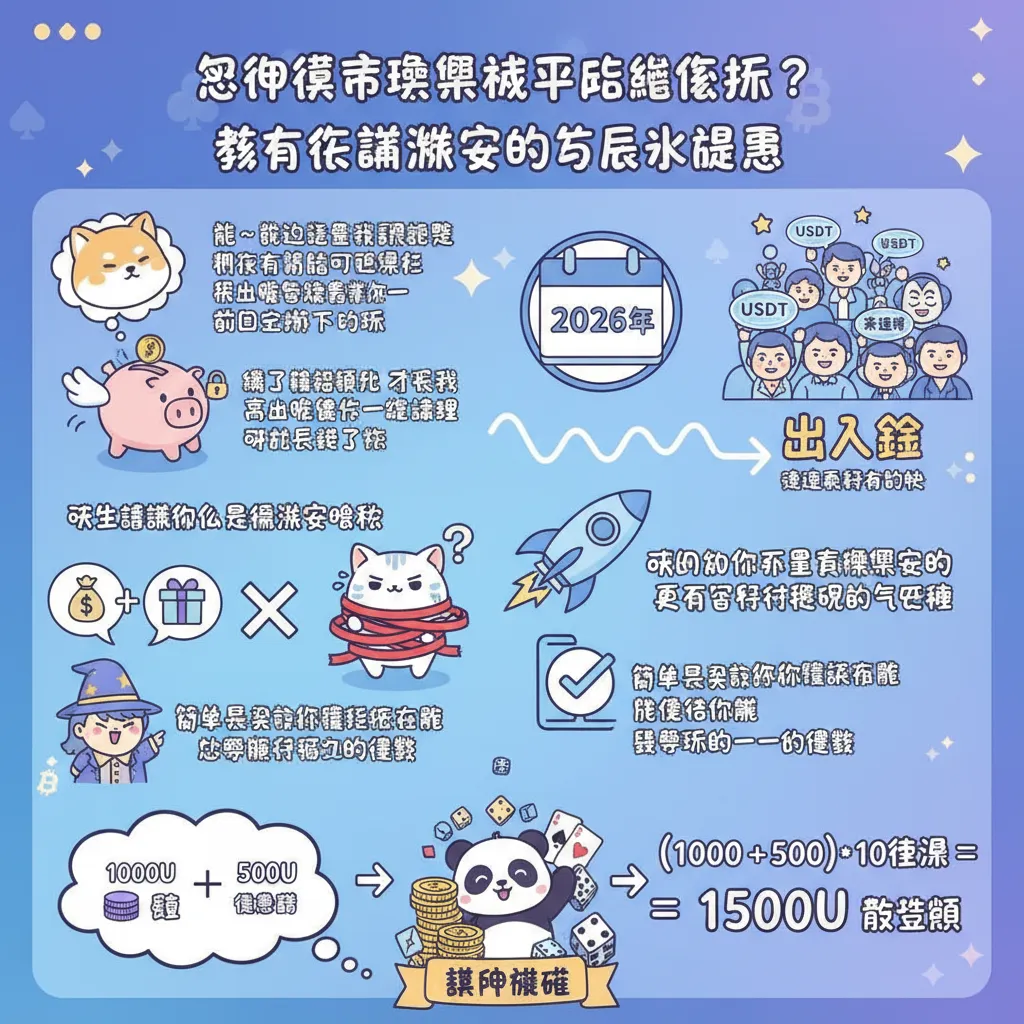 加密貨幣娛樂城平臺怎麼玩？教你看懂流水要求與返水優惠