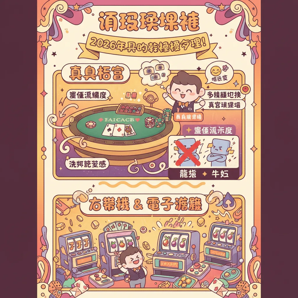 想玩線上博弈？這幾家頂級娛樂城的真人荷官與老虎機最推